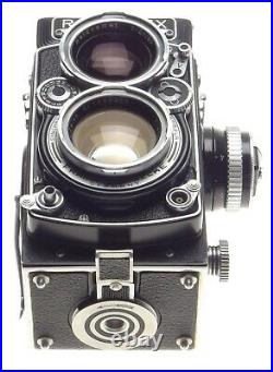 Rolleiflex 2.8 TLR camera Zeiss Planar 2.8/80mm lens case strap flash dream kit