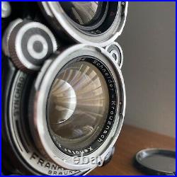 Rolleiflex 2.8C TLR Film Camera Schneider-Kreuznach Xenotar 12.8/80 with Lens Cap