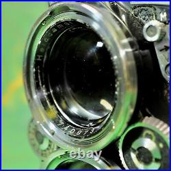 Rolleiflex 2.8D 80mm Planar Lens medium format 120 Roll film Camera CLAD
