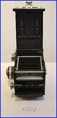 Rolleiflex 2.8E 6x6 TLR Camera With Xenotar 80mm F2.8 Lens Near Mint