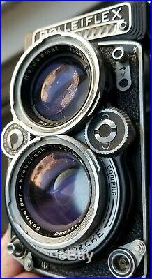 Rolleiflex 2.8E 6x6 TLR Camera With Xenotar 80mm F2.8 Lens Near Mint