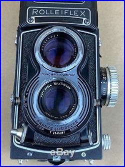 Rolleiflex 3.5 T 120 TLR Camera withCarl Zeiss Tessar 3.5 Lens Nice