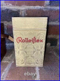 Rolleiflex 3.5A MX (Type 1) Automat Tessar 13.5 75mm Lens with Leather case & Box