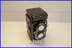 Rolleiflex 3.5B MX-EVS TLR FIlm Camera with Carl Zeiss Tessar 75mm Lens