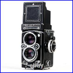 Rolleiflex 3.5E 6x6 120 TLR Camera with Zeiss Planar 75mm f3.5 Lens EX++