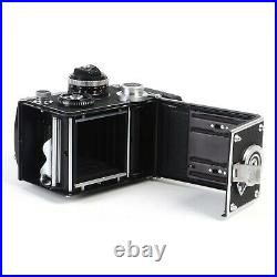 Rolleiflex 3.5F 6x6 120 TLR Camera Zeiss Planar 75mm f3.5 Lens & Prism EX++++