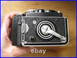 Rolleiflex 3.5F Model 1 K4E w. Schneider 75mm Xenotar Lens Needs CLA