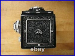 Rolleiflex 3.5F Model 1 K4E w. Schneider 75mm Xenotar Lens Needs CLA