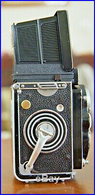 Rolleiflex 3.5F with Carl Zeiss 75mm F3.5 Planar Lens and Lens Cap