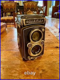 Rolleiflex Film TLR Camera with Zeiss Tessar 75mm f/3.5 Lens