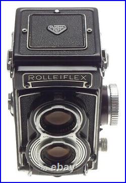 Rolleiflex Model T medium format TLR camera with Zeiss Tessar 13.5 f=75mm lens