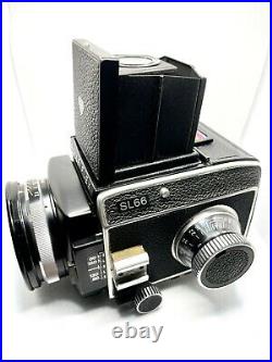 Rolleiflex SL66 Camera Serial #2916169 With Zeiss 80mm Lens Made in Germany