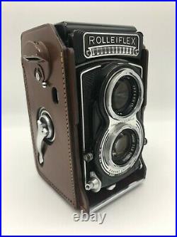 Rolleiflex T 6x6 Metered TLR Camera with F 3.5 Tessar Lens FRANKE & HEIDECKE