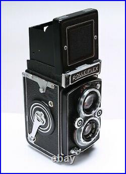 Rolleiflex Tessar 75mm F/3.5 T Lens 6x6cm Tlr Camera