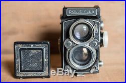 Rolleiflex Twin Lens Reflex with Carl Zeiss 2.8 lens as is