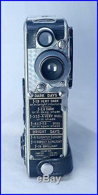SIMPLEX POCKETTE Vintage 16mm Film Movie Camera KODAK Anastigmat Lens USA