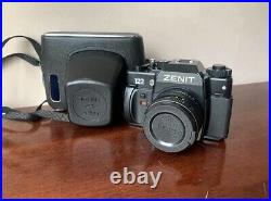 SLR Camera 35mm Tested Zenit-122 lens Helios 44 2/58 M42 used Vintage Cameras