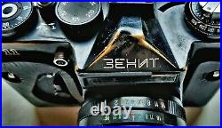 SLR Film Camera 35 Tested ZENIT 11 Helios 44 58/2 M42 Vintage Cameras photo ussr