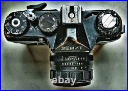 SLR Film Camera 35 Tested ZENIT 11 Helios 44 58/2 M42 Vintage Cameras photo ussr