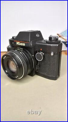 SLR Film Camera 35mm Kiev-19M Helios-81N Lens Nikon F Mount Vintage USSR Tested SLR Film Camera 35mm Kiev-19M Helios-81N Lens Nikon F Mount Vintage USSR Tested