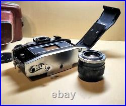 SLR Film Camera 35mm Tested Kiev 10 lens Helios 81 Automat f2/53 Vintage used