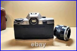 SLR Film Camera 35mm Tested Kiev 10 lens Helios 81 Automat f2/53 Vintage used