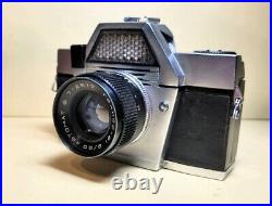 SLR Film Camera 35mm Tested Kiev 10 lens Helios 81 Automat f2/53 Vintage used