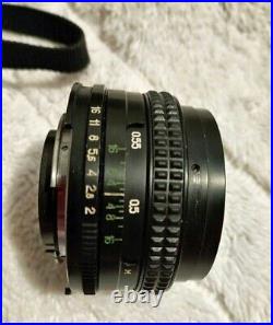 SLR Film Camera 35mm Tested rare vintage KIEV-19M Lens ARSAT-H (ARSAT-N) f2/50mm