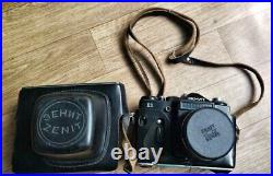 SLR Film Camera Tested ZENIT 11 Helios 44 58/2 M42 RARE Used Vintage Cameras old