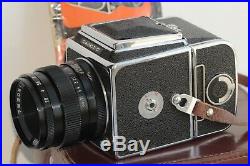 Salut-S (Kiev-88) Camera 6x6 lens Vega-12v 2.8/90 lens USSR Soviet Vintage