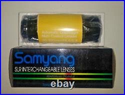 Samyang 60-300mm/f4.0-5.6 Interchangeable Macro Lens for Minolta (BRAND NEW!)