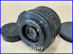 Schneider 35mm F/2.8 Curtagon Electric Vintage M42 Pentax Screw Mount Lens withbox
