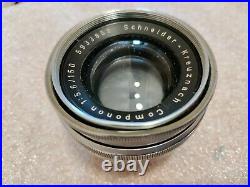 Schneider Optik? Kreuznach Camera Lens Component 15 6/150 Vtg Photography