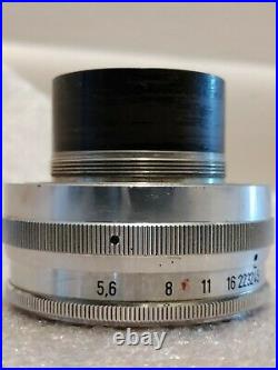 Schneider Optik? Kreuznach Camera Lens Component 15 6/150 Vtg Photography