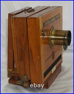 Scovill 5x7 Waterbury View Camera with Brass Lens