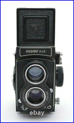 Seagull 4A Revue 6x6 TLR-Kamera, SA-85 Haiou Lens 3,5 / 75 mm Twin Lens f41