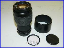 Sigma UC Zoom 70-210 F4-5.6 MF K-Mount Camera Lens for Pentax, vintage, euc