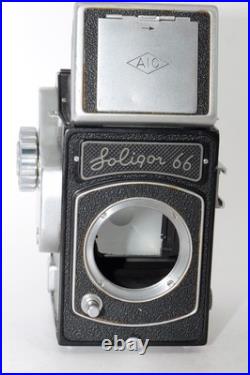 Soligor 66 vintage 6x6cm SLR camera. Soligor 80/3.5 lens. Recently CLA'd