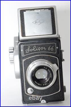Soligor 66 vintage 6x6cm SLR camera. Soligor 80/3.5 lens. Recently CLA'd
