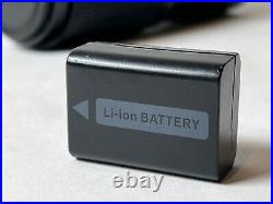 Sony Alpha A6300 24.2MP Mirrorless Digital Camera Black with Vintage Lens