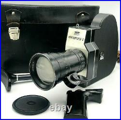 Soviet Camera KRASNOGORSK 3 Movie Vintage Meteor 5-1 Lens Film Original Zenit SU