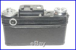 Soviet Copy of Black Contax II + Zeiss Sonnar lens