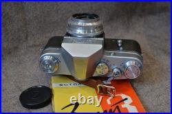 Soviet SLR Zenit-3 Vintage camera 1961? Lens Industar- 50 3.5/50mm