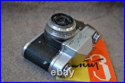 Soviet SLR Zenit-3 Vintage camera 1961? Lens Industar- 50 3.5/50mm