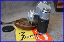 Soviet SLR Zenit-3 Vintage camera 1961? Lens Industar- 50 3.5/50mm