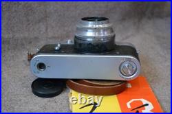 Soviet SLR Zenit-3 Vintage camera 1961? Lens Industar- 50 3.5/50mm