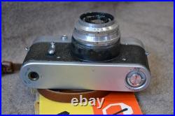Soviet SLR Zenit-3 Vintage camera 1961? Lens Industar- 50 3.5/50mm