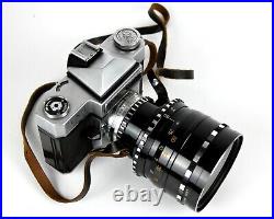 Soviet Vintage camera ZENIT 6 Lens RUBIN 1 ZOOM (2,8/37 80) Mount Bayonet C