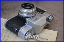 Soviet Zenit-3 SLR Vintage camera 1961? Lens Industar- 50 3.5/50mm