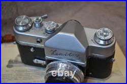 Soviet Zenit-3 SLR Vintage camera 1961? Lens Industar- 50 3.5/50mm